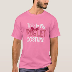 T-shirt C'Est Mon Costume De Piglet Halloween Drôle Cadeau