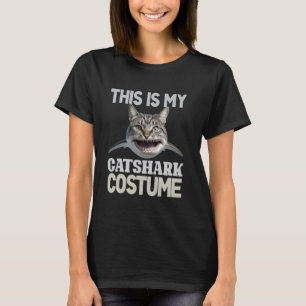 T-shirt C'est mon costume de requin-chat, cosplay de monst
