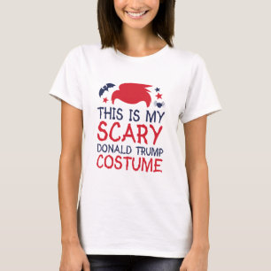 T-shirt C'Est Mon Costume D'Effrayant Donald Trump