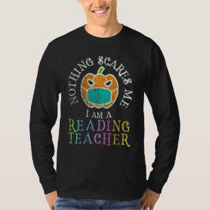 T-shirt C'est mon costume d'enseignant de lecture Éffrayan