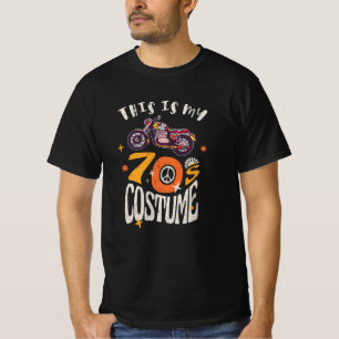 T-shirt C'est mon costume des années 70 effet Grunge
