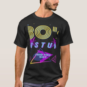 T-shirt C'est mon costume des années 80 Idée de fête costu