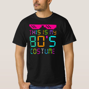 T-shirt C'est mon costume des années 80 - l'idée d'une s