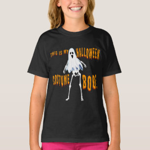 T-shirt c'est mon costume d'halloween boo !