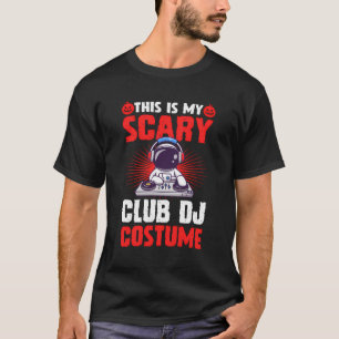 T-shirt C'Est Mon Costume D'Halloween Drôle De Scary Club 