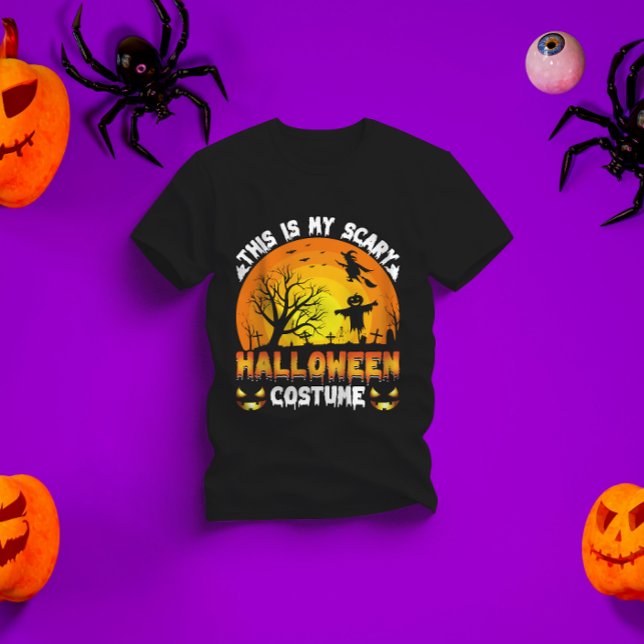 T-shirt c'est mon costume d'Halloween effrayant (Créateur téléchargé)