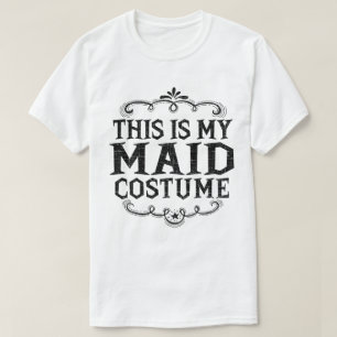 T-shirt C'Est Mon Costume D'Halloween Fantaisie De Ma Femm