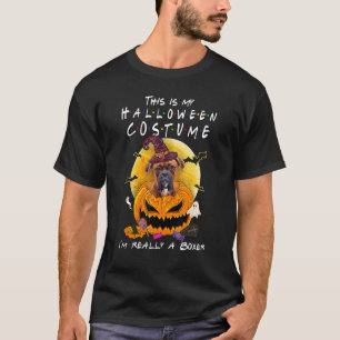 T-shirt C'est mon costume d'Halloween Je suis vraiment un 