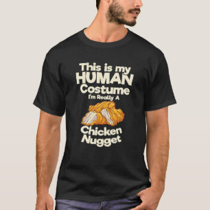 T-shirt C'est Mon Costume D'humain Je Suis Vraiment Un Pou