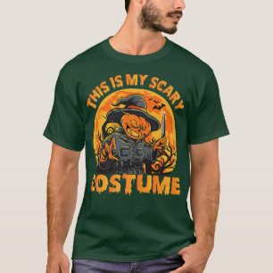 T-shirt C'est mon costume effrayant Candy Éffrayant Hallow
