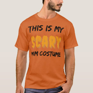 T-shirt C'Est Mon Costume Effrayant Drôle Halloween Design