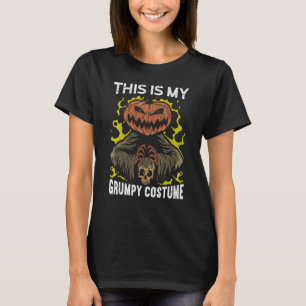 T-shirt C'Est Mon Costume Grumpy Halloween Halloween Hallo
