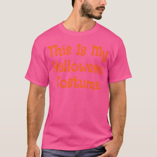 T-shirt C'Est Mon Costume Halloween Cool Halloween