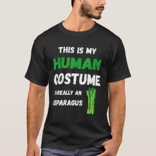 T-shirt C'Est Mon Costume Humain Je Suis Vraiment Un Asper