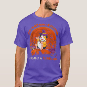 T-shirt C'est mon costume humain Je suis vraiment un cocho