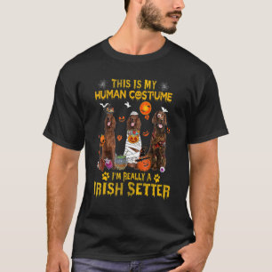 T-shirt C'est mon costume humain Je suis vraiment un coutu