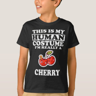 T-shirt C'est mon costume humain Je suis vraiment un fruit