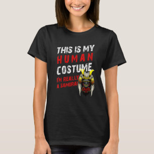 T-shirt C'Est Mon Costume Humain Je Suis Vraiment Un Samur