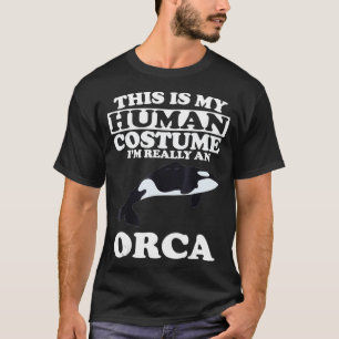 T-shirt C'est mon costume humain Je suis vraiment une bale