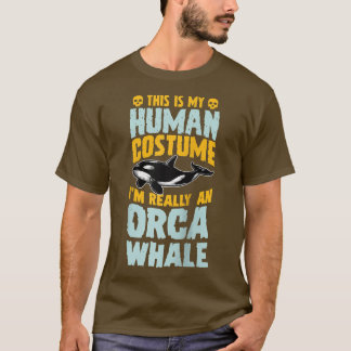 T-shirt C'est mon costume humain Je suis vraiment une bale