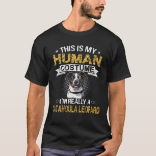 T-shirt C'est mon costume humain Je suis vraiment une Cata