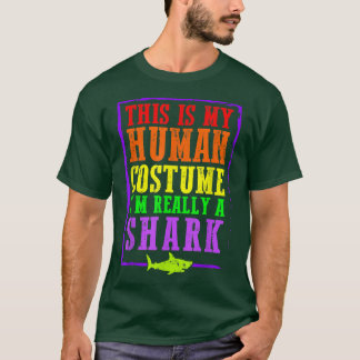 T-shirt C'est mon costume humain Je suis vraiment une hiro