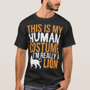 T-shirt C'est mon costume humain que je suis vraiment un