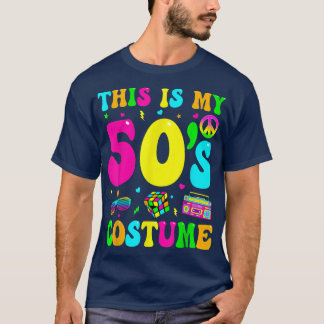 T-shirt C'est mon costume les années 50 50's Party 1950 Ha