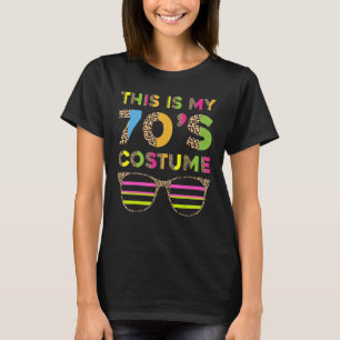 T-shirt C'Est Mon Costume les années 70 1970 La fête les a