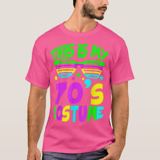 T-shirt C'est mon costume les années 70 80's 90's Party Ha