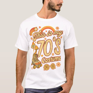 T-shirt C'est mon costume les années 70 Costume Funny Seve