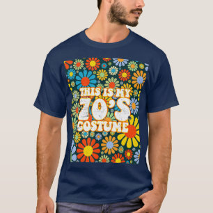 T-shirt C'Est Mon Costume les années 70 Vintage Retro
