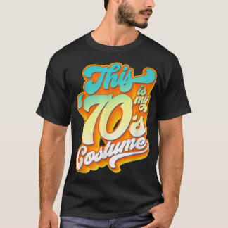 T-shirt C'Est Mon Costume les années 70 Vintage Retro 1970
