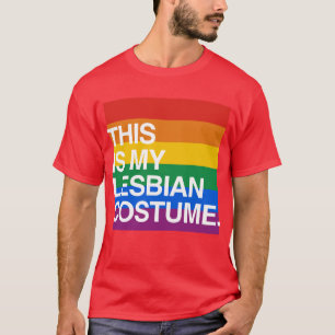 T-SHIRT C'EST MON COSTUME LESBIEN