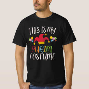 T-shirt C'est mon costume Purim drôle Juif