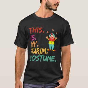 T-shirt C'Est Mon Costume Purim Drôle Juif