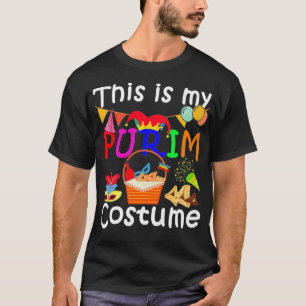T-shirt C'est mon costume Purim drôle Juif Premium