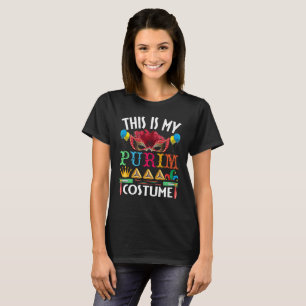 T-shirt C'Est Mon Costume Purim Juif Joyeux Purim