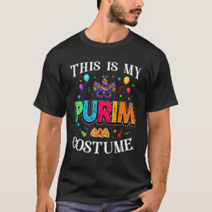 T-shirt C'Est Mon Costume Purim Juif Joyeux Purim