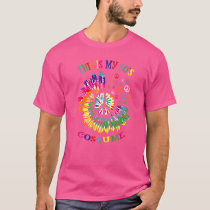 T-shirt C'est mon déguisement de fête des années 80, tenue