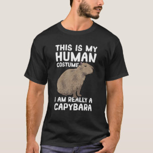 T-shirt C'est Mon Déguisement D'humain Je Suis Réellement