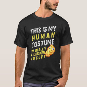 T-shirt C'est Mon Déguisement D'humain Je Suis Un Paresseu