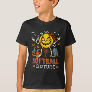 T-shirt C'est mon déguisement effrayant et doux de squelet