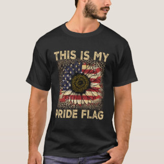 T-shirt C'Est Mon Drapeau De Fierté 4 juillet Américain