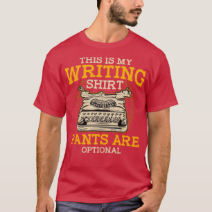 T-shirt C'Est Mon Écriture Les Pantalons De Chemise Sont O