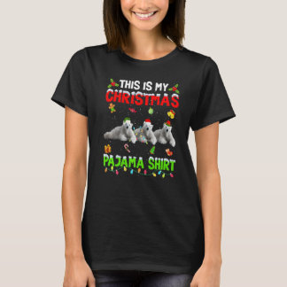 T-shirt C'Est Mon Escadron D'Ours Polaires De Noël Pajama