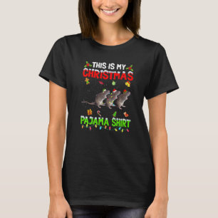 T-shirt C'Est Mon Escouade De Jeu De Noël