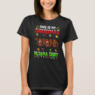 T-shirt C'Est Mon Escouade De Pajama De Noël