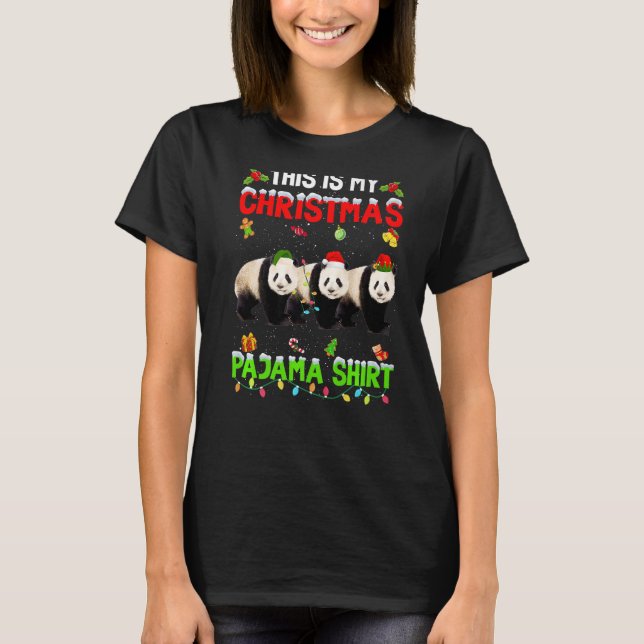 T-shirt C'Est Mon Escouade De Pajama De Noël (Devant)