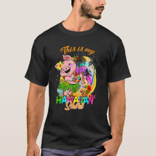 T-shirt C'Est Mon Été De Cochon Amusant Hawaïen